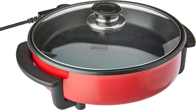 Panela Elétrica Lenoxx Multifuncional Easy Red Ppe157 1250w 220v Menor preço em Panela Elétrica Lenoxx Multifuncional Easy Red Ppe157 1250w 220v