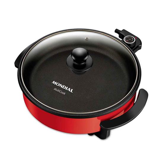 Panela Elétrica Multifuncional Mondial Pe-28 127v Muiticook Red ...
