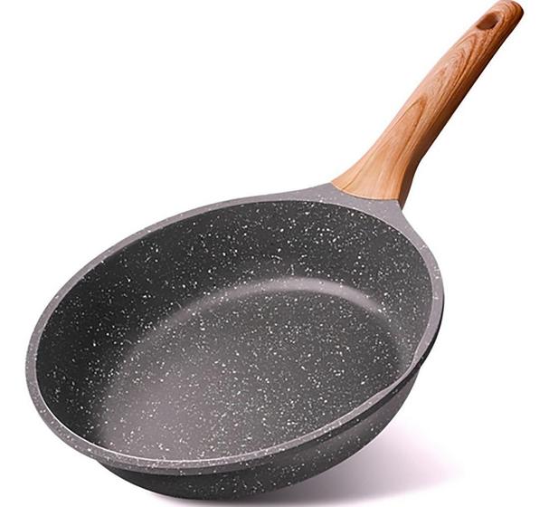 Panela Frigideira De Indução E Fogão A Gás Antiaderente De Cerâmica Reforçada Linha Premium - AERO HOME Imagem de Panela Frigideira De Indução E Fogão A Gás Antiaderente De Cerâmica Reforçada Linha Premium