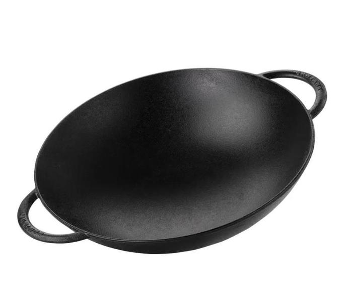Panela Frigideira Wok 36cm Em Ferro Fundido 5,9l - Fundição Santana Menor preço em Panela Frigideira Wok 36cm Em Ferro Fundido 5,9l - Fundição Santana