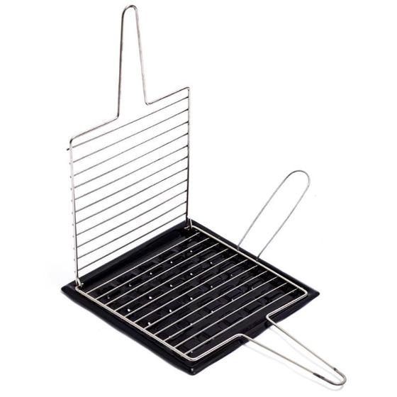 Imagem de Panela grill esmaltada com grelha 22,5 cm 