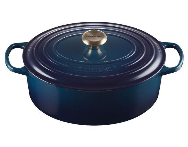 Panela Oval 31cm Signature Agave LE CREUSET Panelas Magazine Luiza