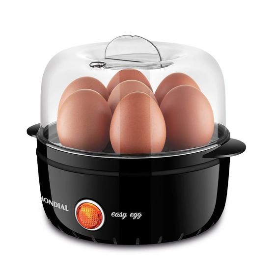 Panela Para Cozinhar Ovos Elétrica Mondial Steam Cook Easy Egg EG-01 ...