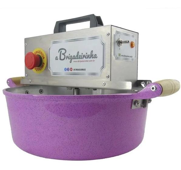 Panela Para Mexer Doces brigadeiros 32 Cm - Modelo Platinum Rosa - a ...