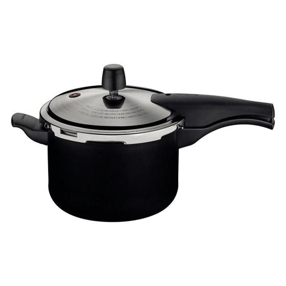 Panela pressao 4,5l 20cm vancouver preta Menor preço em Panela pressao 4,5l 20cm vancouver preta