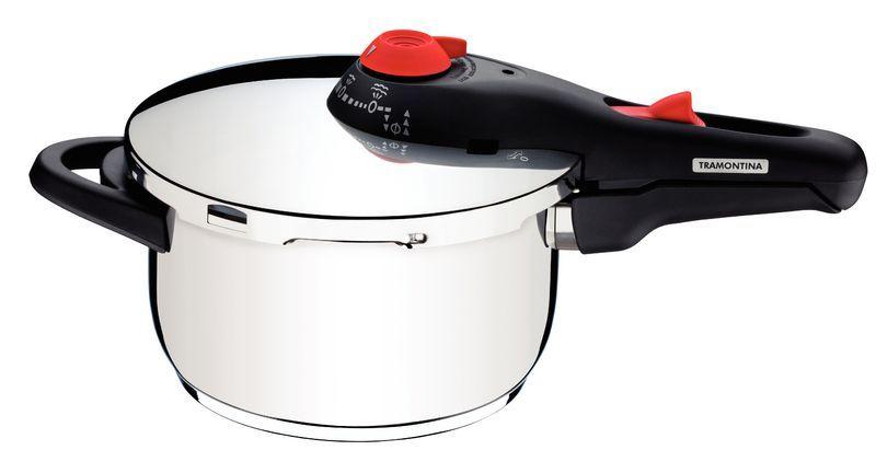Panela Pressão Inox 4,5 L Solar Polida 6 Menor preço em Panela Pressão Inox 4,5 L Solar Polida 6