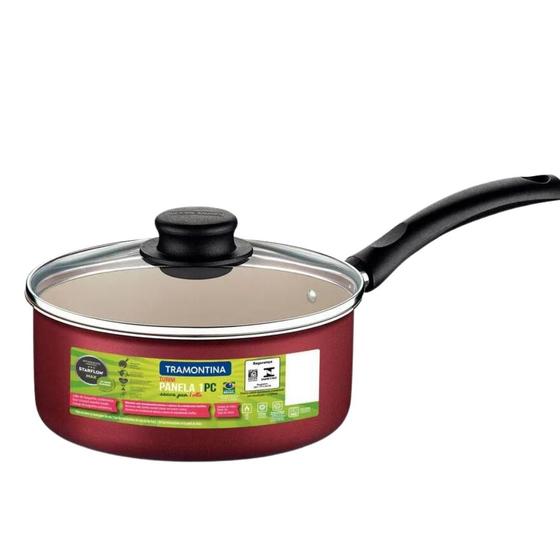 Panela Tramontina Avulsa Antiaderente Aluminio 16cm 1,4 Litros Turim ...