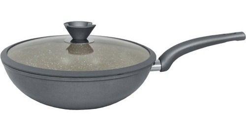 Imagem de Panela Wok Alumínio Revest Granito N-30 Com Indução A5 Importadora