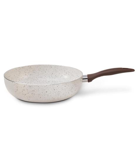 Panela Wok Brinox Ceramic.Life Smart Plus Vanilla 28CM Menor preço em Panela Wok Brinox Ceramic.Life Smart Plus Vanilla 28CM