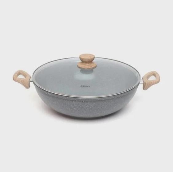 Imagem de Panela wok com tampa 34 cm indução oster