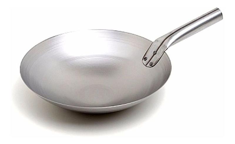 Imagem de Panela Wok De Ferro Torki Com Cabo 41cm