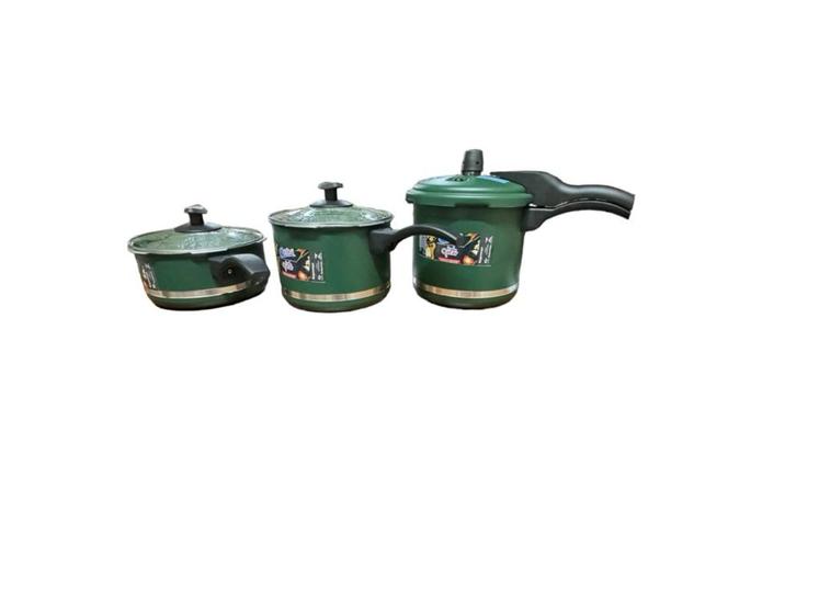 Panelas de Pressão Qatar 3 Peças (Kit c/ 3 Panelas 3L/4,5L/5,5L) Menor preço em Panelas de Pressão Qatar 3 Peças (Kit c/ 3 Panelas 3L/4,5L/5,5L)