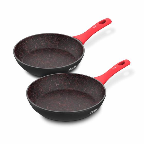 Panelas Polishop Ichef Home Vermelha Sauté Grand 24cm e Sauté Petit 20cm Menor preço em Panelas Polishop Ichef Home Vermelha Sauté Grand 24cm e Sauté Petit 20cm