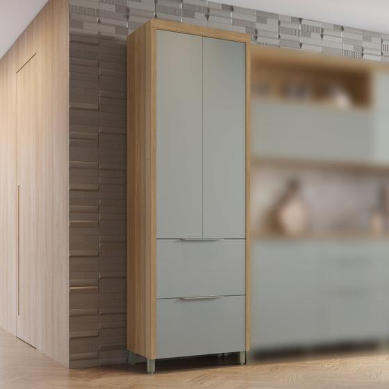 Imagem de Paneleiro 2 Portas 2 Gavetas Marquesa 70Cm 100% Mdf