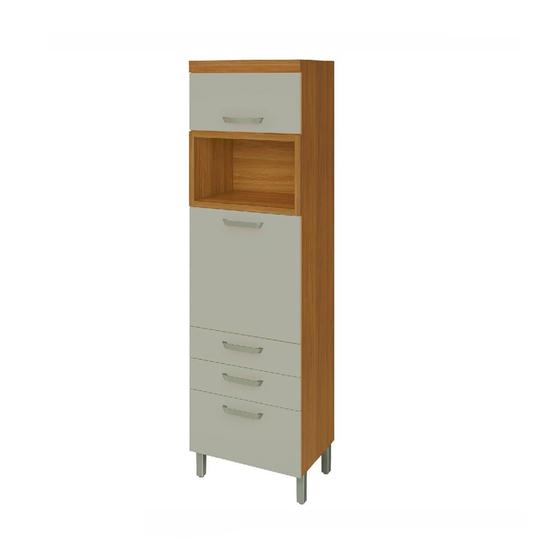 Imagem de Paneleiro 2 Portas 3 Gavetas Nesher Princesa 64cm Mdf