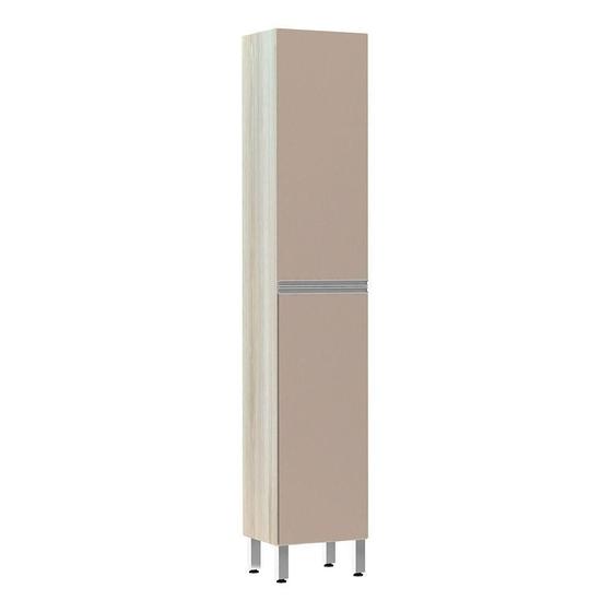 Imagem de Paneleiro 40 Cm Raso 2 Portas Lis Legno Crema Com Connect