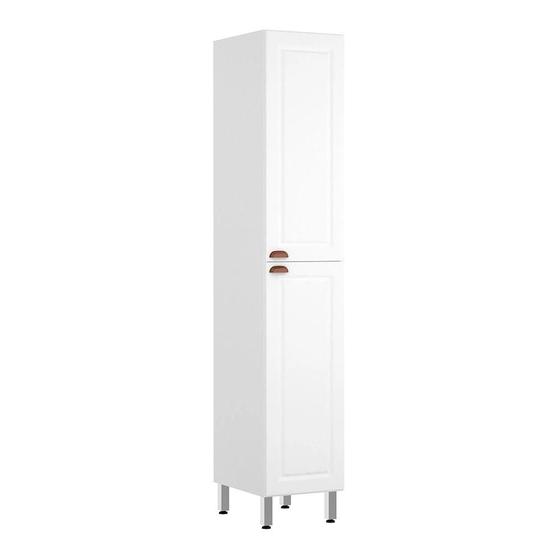 Imagem de Paneleiro Simples 40cm 2 Portas Cristal Luciane Móveis