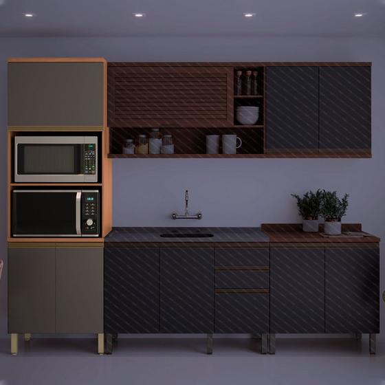 Paneleiro Torre Quente Macadâmia 70cm Para Micro e Forno Menor preço em Paneleiro Torre Quente Macadâmia 70cm Para Micro e Forno