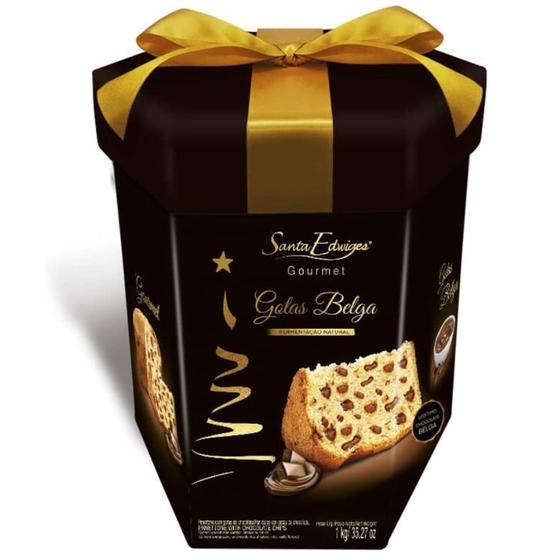 Gourmet Gotas de Chocolate Belga 1kg Santa Edwiges