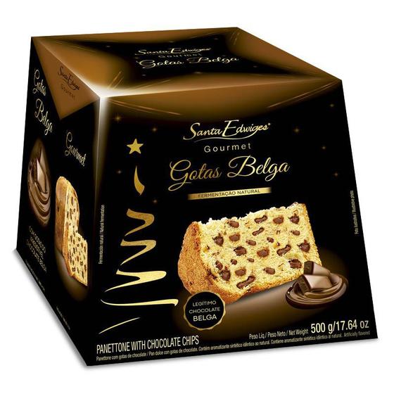 Gourmet Gotas de Chocolate Belga 500g Santa Edwiges