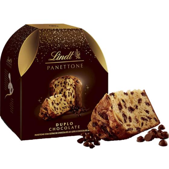 Imagem de Panetone Lindt Duplo Chocolate 400G