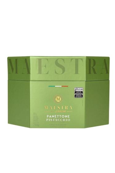 Imagem de PANETTONE MAESTRA LA PASTINA CREME PISTACHE E CHOCOLATE 750g