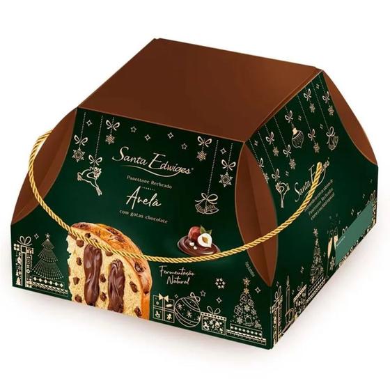 Imagem de Panettone Santa Edwiges Avelã com Gotas de Chocolate 800g