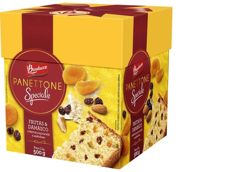 Imagem de Panettone Speciale Frutas E Damasco 500g Panetone