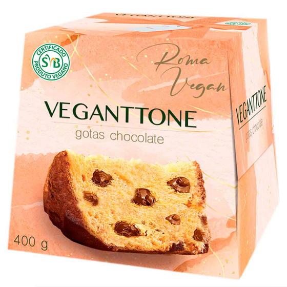 Vegan protein panetone de chocolate