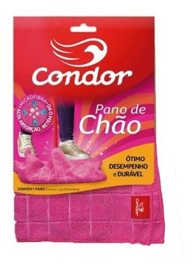 Imagem de Pano Com Furo Microfibra Para Chão Condor 70 X 50 Cm Condor