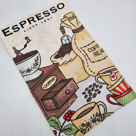 Imagem de Pano de Copa Prata 45cm x 65cm Espresso