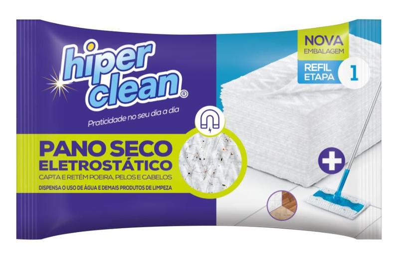 Imagem de Pano de Limpeza Seco Eletrostático Hiper Clean