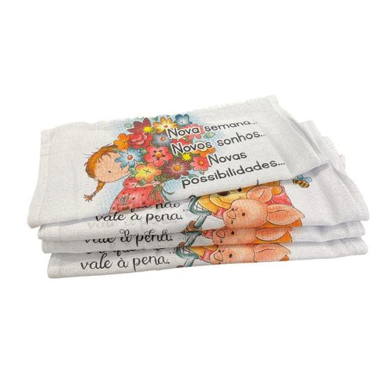 Imagem de Pano de Prato 38x60 Estampado Novacov com 6 unidades