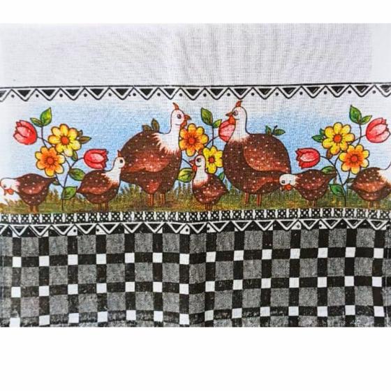 Imagem de Pano de Prato Estampado Decorado Para Cozinha Decorativo Para Louças Cozinha