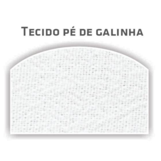 Imagem de Pano de Prato Pé de Galinha Alvejado 100% Algodão Rolo Com 25 Metros