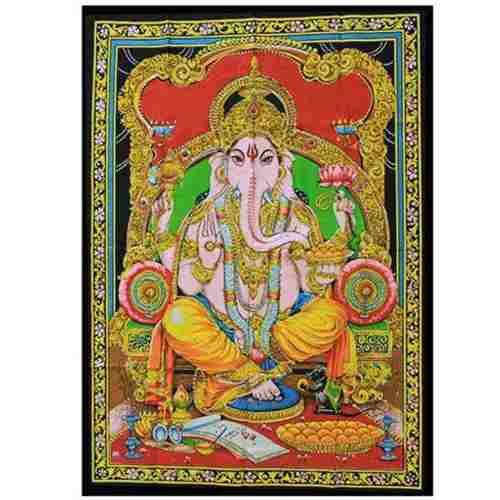 Imagem de Panô Decorativo Indianos Ganesha