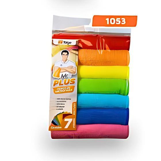 Imagem de Pano Microfibra 30x30cm 14un Limpeza Multiuso Cozinha Carro