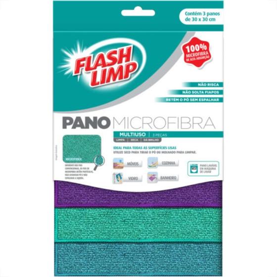 Imagem de Pano Microfibra Flash Multi C/03