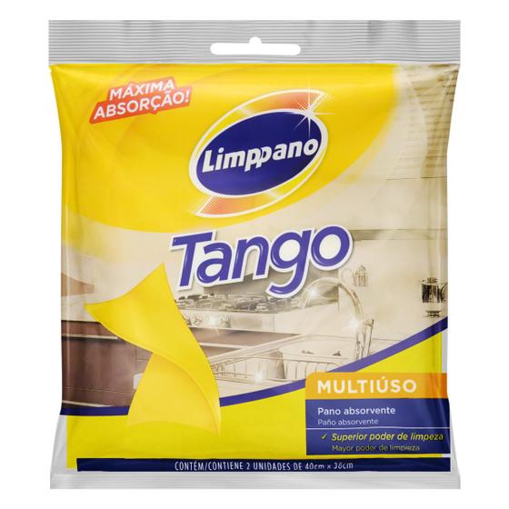 Imagem de Pano Multiuso Absorvente Limppano Tango 2 Unidades
