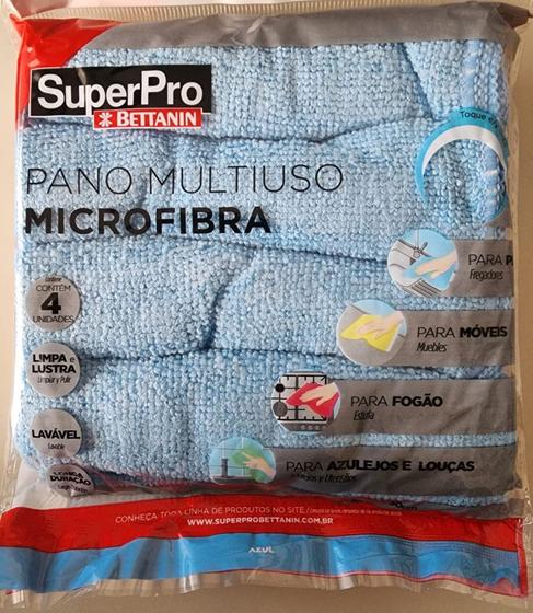 Imagem de Pano multiuso microfibra Super Pro Bettanin