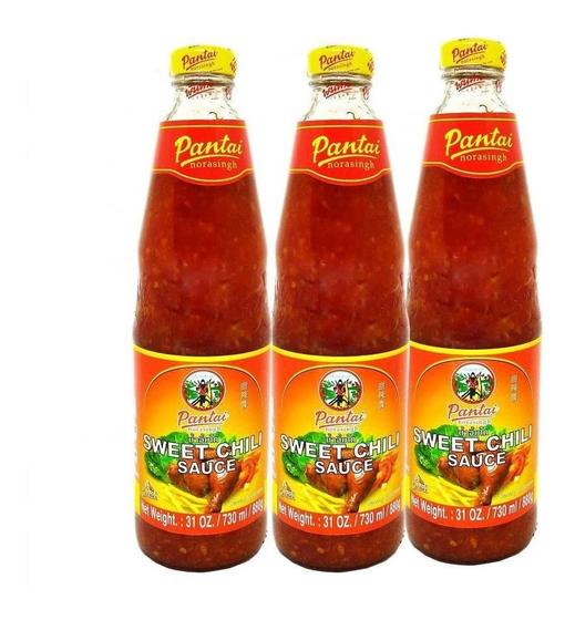 Imagem de Pantai Molho Agridoce Sweet Chilli Sauce 880g - (Kit com 3)