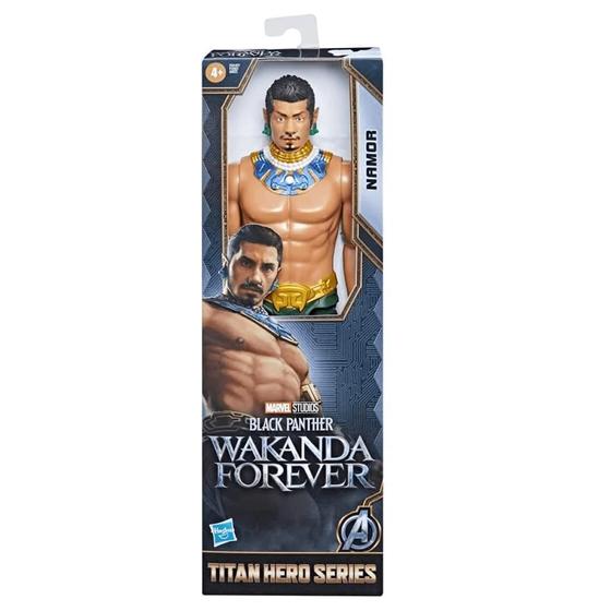 Imagem de Pantera Negra Wakanda Forever Rei Namor Boneco Articulado