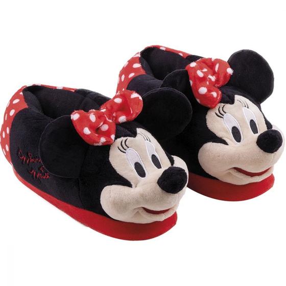 Imagem de Pantufa 3d Adulto Minnie Mouse Disney 41/42 Pantufa Inverno - Stuf