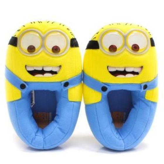 Pantufa 3d Minions Original Ricsen 31/33 Menor preço em Pantufa 3d Minions Original Ricsen 31/33