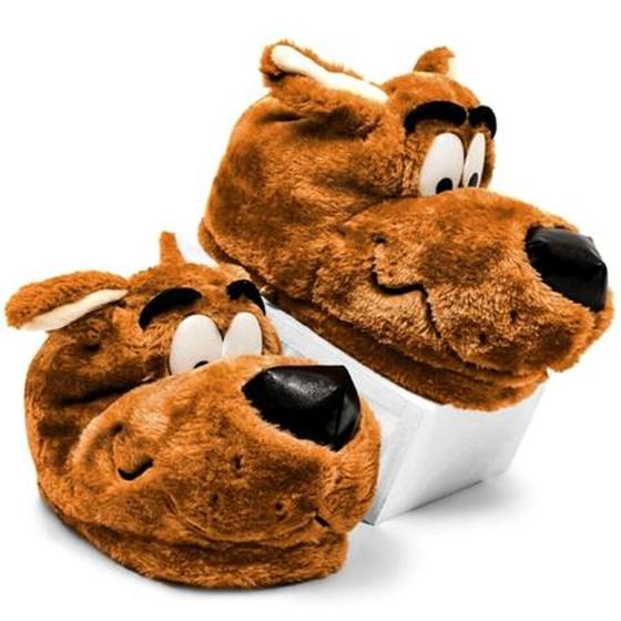 Imagem de Pantufa 3D Scooby Doo Zona Criativa - P, M, G ou GG