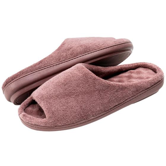 Imagem de Pantufa Aberta Anatômica Elegance em Atoalhado