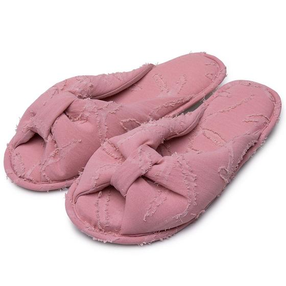 Imagem de Pantufa Aberta em Jacquard Summer Flexível Antiderrapante