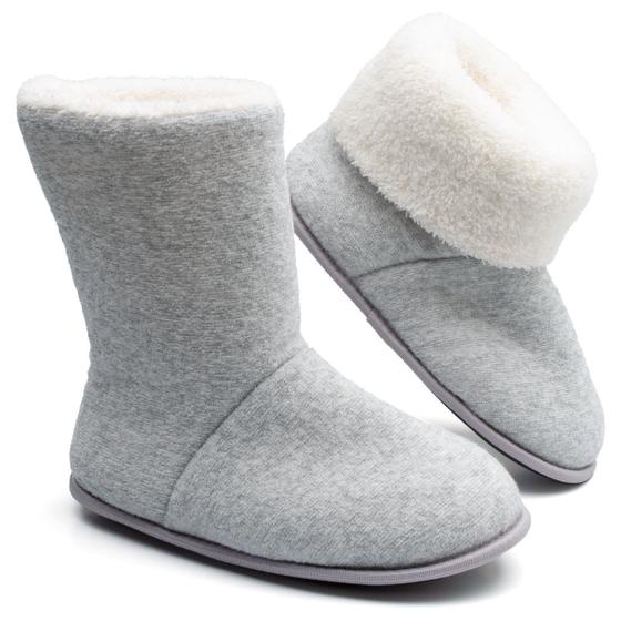 Imagem de Pantufa Bota Feminina Peluciada Calçado de Inverno Super Quentinha