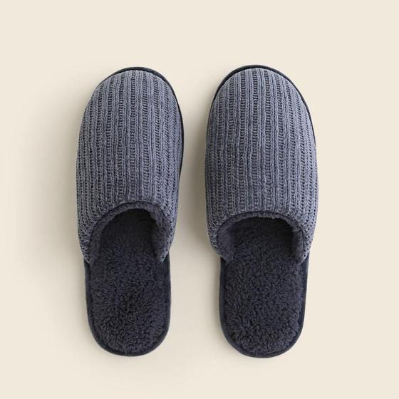 Imagem de Pantufa Chenille Cinza - ACASA