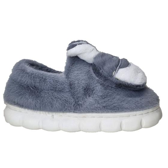 Imagem de Pantufa Chinelo 3D Macia Inverno Pelo Animado Confortável